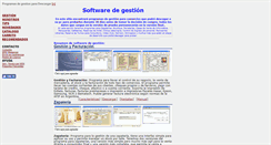 Desktop Screenshot of programas-gestion.com.ar