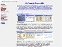 Tablet Screenshot of programas-gestion.com.ar